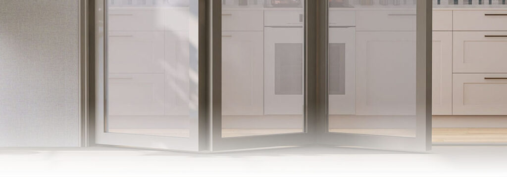 Systemy do drzwi składanych - przykład